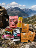 Jens norsk turpakke med kaffe, turmat og friluftsprodukter for fjellturer