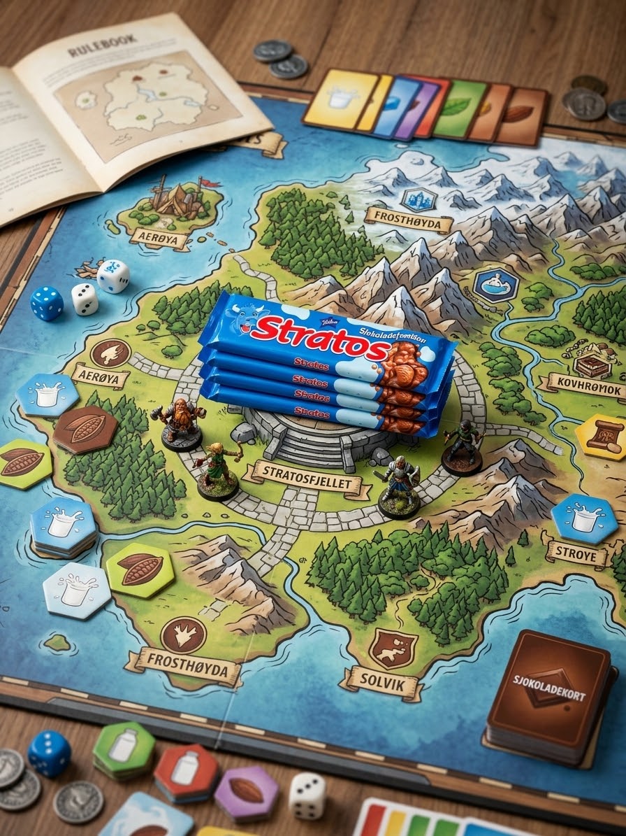 Stratos 160g — Norwegian Bubble Chocolate by Nidar