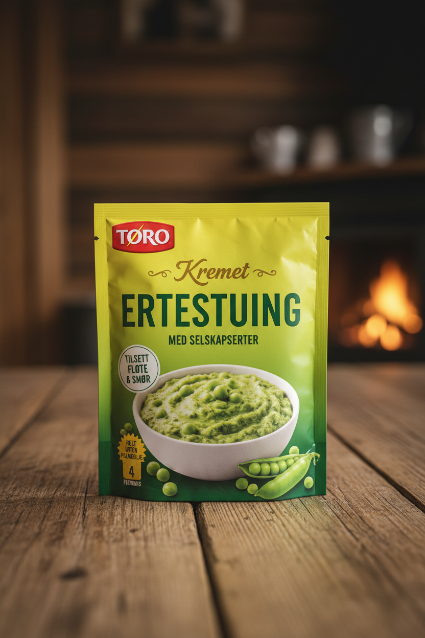 TORO Kremet Ertestuing — Norwegian Cabin Kit