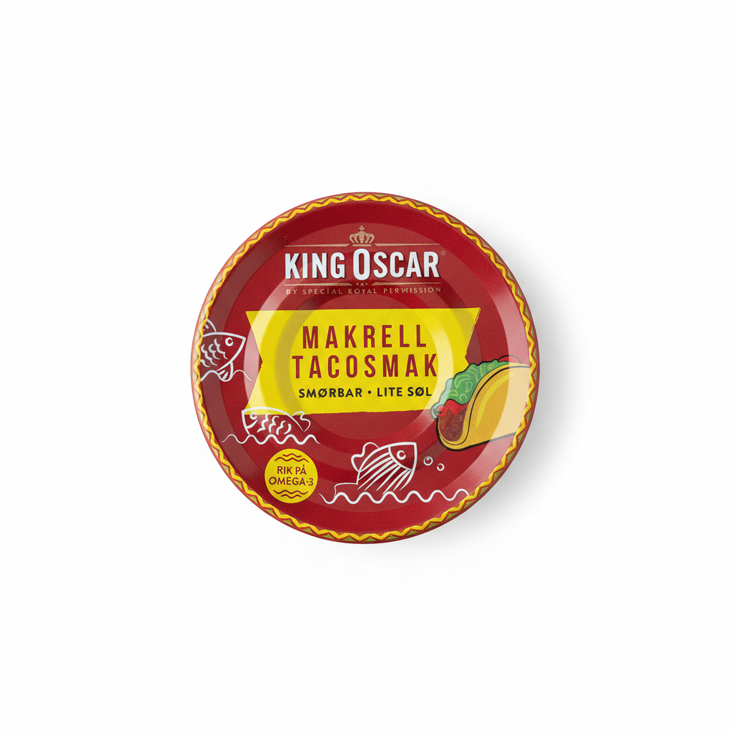 King Oscar Tacosmak — helt rett frem